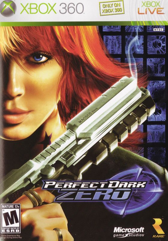 Perfect Dark Zero box art for Xbox 360